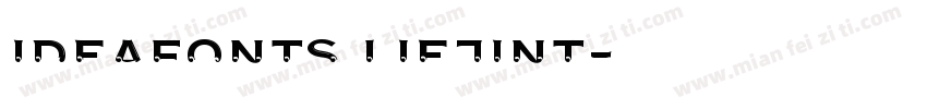 Ideafonts LieJinT字体转换